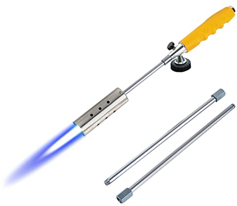 Teksome 10 Torcia da Cucina, Torcia da Cucina - Torcia telescopica da Cucina - Accendino da Cucina, cannello da Cucina, Accendino per falò, Accendino per grigliate per cuocere al Forno, rosolare