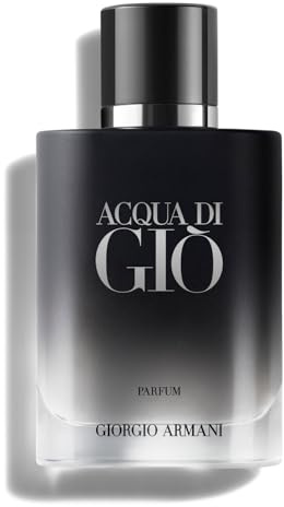 Armani Beauty - Acqua di Giò - Parfum - Cologne for Men - Fresh & Woody Men’s Fragrance - Bergamot, Ginger, Marine, Geranium, Rosemary, Clary Sage, Patchouli, Incense Notes - 1.0 Fl Oz