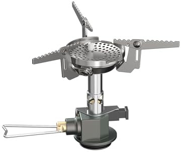 Fire-Maple Greenpeak 2 Estufa para Senderismo y Camping con Válvula Micro-Regulada, Equipo de Cocina Ultra-Ligero y Compacto a Propano para Senderismo, Trekking, Caza y Uso de Emergencia