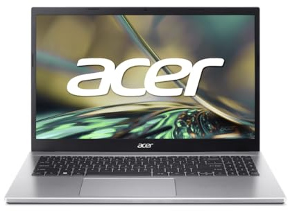 Acer Aspire 3 A315-59, Ordenador Portátil 15,6” Full HD (Intel Core i7-1255U, 16GB RAM, 1TB SSD, Intel Iris Xe Graphics, Windows 11 Home) Color Plata, Teclado QWERTY Español