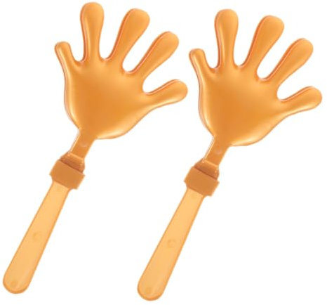 Vaguelly Cheerup Ihre Party 2 Stück Kunststoff-handklatscher-spielzeug Karnevalsdekorationen Helle Und Attraktive Krachmacher Für Jungen Und Mädchen Geburtstage