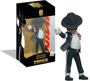 MINIX Bandai Figura de colección 12cm - Michael Jackson - Billy Jean - Coleccionables para Exhibición - Idea de Regalo - Juguetes para Niños Y Adultos - Fans De La Música (MN20775)