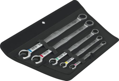 Wera Joker 6007 5 Set 1 Combination Spanner Set, 5-Piece