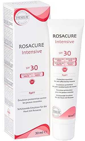 Synchroline – Rosacure Intensive Cream Spf30 30 Ml Crema Facial Dispositivo Médico para Pieles con Rosácea con Acción Protectora, Made in Italy