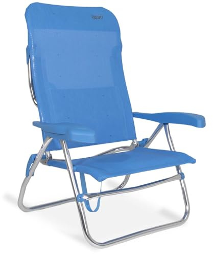 Crespo AL/223-M-05 - Silla-cama playa alta 7 pos.dural.(multifibra)