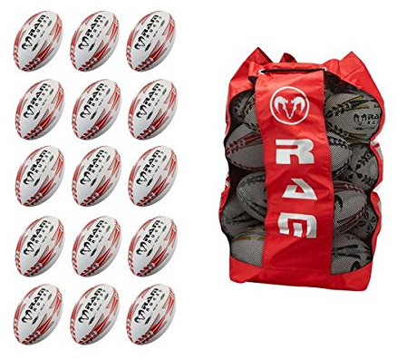 Super set da rugby, dimensioni: 3-15 palline con borsa, palline da allenamento da rugby