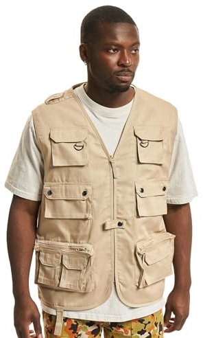 Brandit Hunting Vest, Farbe: beige, Größe: L