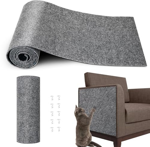 Cat Scratch Furniture Protector, 78.7x15.8 Cat Scratch Pad for Couch