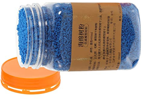 Toyvian Herbe à Disperser Artificielle pour Maquette Poudre De Mousse Réaliste pour Table De Sable Fournitures De Bricolage pour Création De Scènes