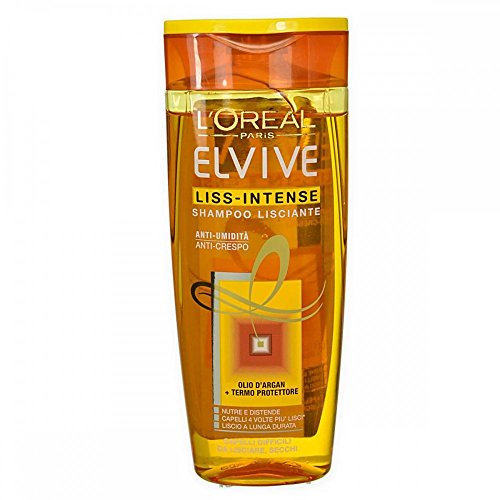 Elvive Liss-Intense Shampoo Lisciante 400 ml Capelli Secchi e Difficili da Lisciare