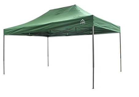 All Seasons Gazebos 3x4.5m Pop Up with Accessories | Heavy Duty, Fully Waterproof, High-Grade Materials (Green)