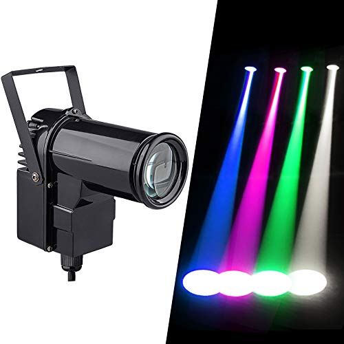 12 W RGBW LED Pinspot DMX 512 Disco-Licht für Discokugel, Strahler für Discokugel, Strahler für Discokugel mit Motor, Bühnenlicht, Discokugel