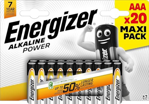 Energizer Alkaline Power - 20-pack Alkaliska batterier AAA/LR06