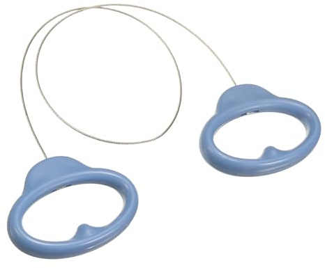 sourcing map Pottery Wire Tool, 19.3 Stainless Steel Clay Cutters Wire Cutting Pottery Tools Clay Cutter with Handle for Cheese Dough Cutting Trimming Sculpting Carving, Dark Blue
