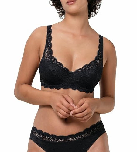 Triumph Women's Amourette 300 WHP X, Wired Padded Bra, BLACK