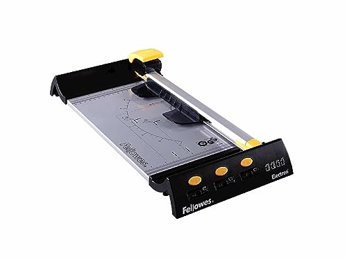 Fellowes Kleinbüro Rollenschneidemaschine Electron A4 schwarz/metallic