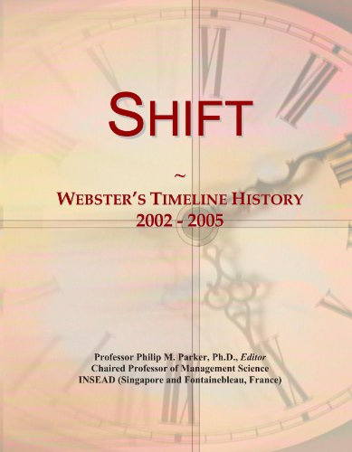 Shift: Webster's Timeline History, 2002 - 2005