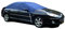 Carpoint Auto-Halbgarage Polyester M 248x160x33cm