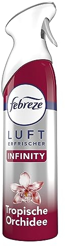 Febreze Lufterfrischer Lenor Tropische Orchidee, Raumspray mit 2x länger anhaltendem Duft, bekämpft Gerüche und hinterlässt Frischeduft