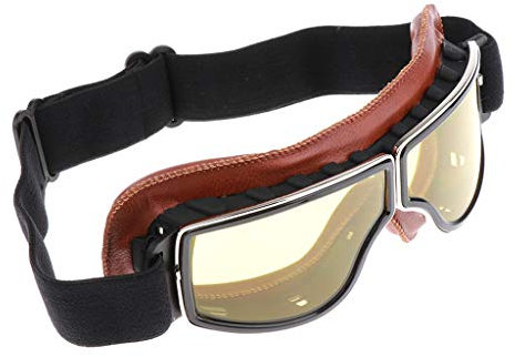 Tubayia Retro motorcykelglasögon sportglasögon cykelglasögon solglasögon bikerglasögon flygglasögon pilotglasögon moto glasögon