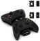 Lioncast Xbox Controller Ladestation Mit Wiederaufladbarem Akku (1200mAh) für One/Series X/S, Docking Station Mit LED-Anzeige