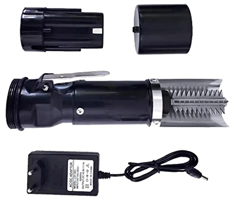 Elettrico Squamatore per Pesce, Ricaricabile Senza Fili Automatico Portatile Squamatore Pesce per squame di pesce Pulitore di pesce Kit
