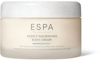 ESPA Deeply Nourishing Body Cream 180ml | Rich Hydrating Moisturiser | Softens, Conditions & Revives Skin | Ylang Ylang, Mulberry, Bearberry & Avocado Butter for Smooth, Supple Skin