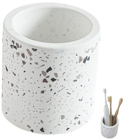 Healifty Taza De Almacenamiento Para Baño Vaso Para Cepillos De Dientes Organizador De Cepillos De Dientes Para Baño y Ducha