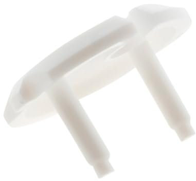 Zenitech - Lot de 3 caches prises 2 P+T + clef Blanc