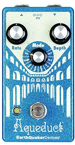 EarthQuaker Devices Aqueduct Pitch Vibrato Guitar Effects Pedal