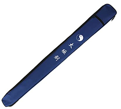 Estuche De Transporte De Tela Wushu, Bolsa De Kendo, Bolsa De Almacenamiento De Espada Estuche De Espada Bolsa De Espada De Tela Oxford Bolsa De Espada De Kung Fu Chino Con Correa Ajustable, 110Cm,Roj
