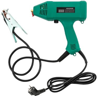 HarBin-Star Elektrodsvetsmaskin, 220 V, 3 000 W, svetsmaskin med 2 m strömkabel, bärbar för maskintillverkning, plåtbearbetning, bilunderhåll (blå)