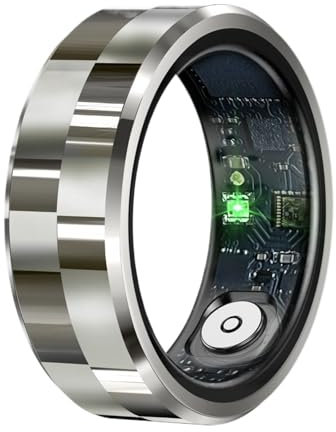 bjlysk Smart Rings Tracker de santé, traqueur d'activité avec fréquence cardiaque, oxygène dans le sang, pression artérielle, suivi du sommeil, suivi d'activité, jeux somatosensoriels, contrôle des
