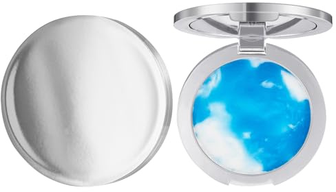 Polvere Trasparente - Polvere Compatta Mat | Polvere Di Controllo delll'olio, Polvere Di Fissaggio | Trucco In Polvere Leggero | Polvere Pressata Mattt | Innesco In Polvere Premuto Per La Pelle Grassa