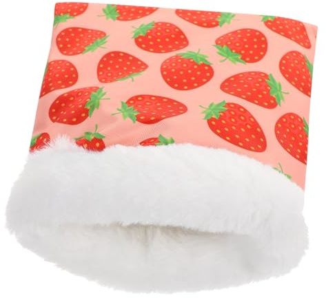 MUELODSIC Saco para Dormir Hámster Cálido con Algodón Suave Cama para Cobayas Escondite Juguete Pequeño para Mascotas Invierno