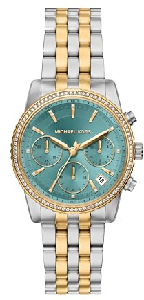 Michael Kors Women's Bryant Chronograph Two-Tone Stainless Steel Watch (Model: MK7582)