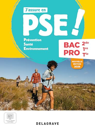 J'assure en Prévention Santé Environnement (PSE) 2de, 1re, Tle Bac Pro (2025) - Pochette élève