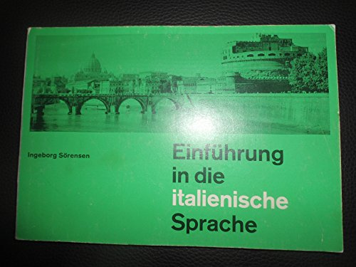 Einführung in die italienische Sprache, Lehrbuch und Übungsbuch