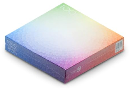 Clemens Habicht 1000 Piece Color Wheel Jigsaw Puzzle - CMYK Gradient