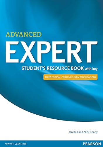 EXPERT ADVANCED 3RD EDITION STUDENT'S RESOURCE BOOK WITH KEY