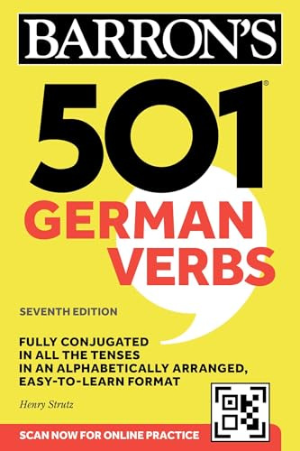 501 German Verbs, Seventh Edition (Barron's 501 Verbs)
