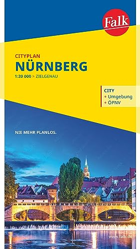 Falk Cityplan Nürnberg 1:20.000