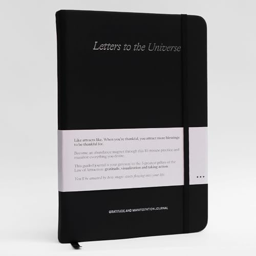 Bokstäver till universum - Tacksamhet & Manifestation journal
