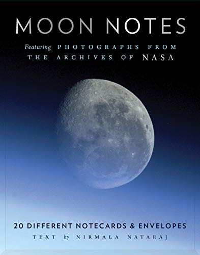 Chronicle Books Moon Notes (NASA Stationery Set, 20 Space Greeting Cards)