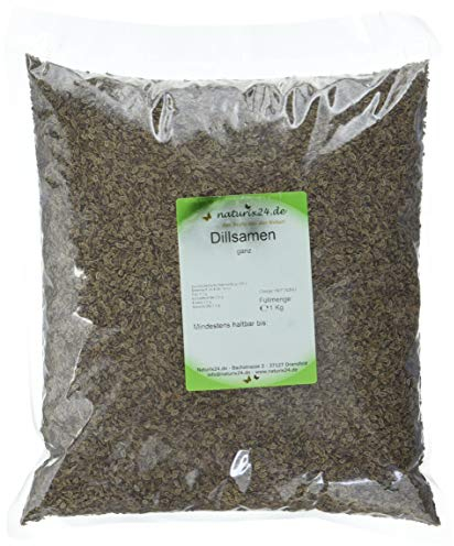 Naturix24 Dillsamen gemahlen, 1er Pack (1 x 1 kg)