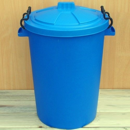 Blue 50 Litre Bin/Storage For Homes Gardens Animal Feed (Make In The UK)