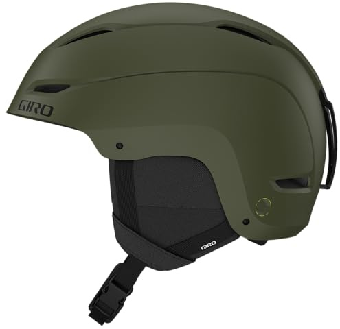 Giro Adult and Youth Ratio Ski and Snowboard Helmet - Matte Trail Green - Small