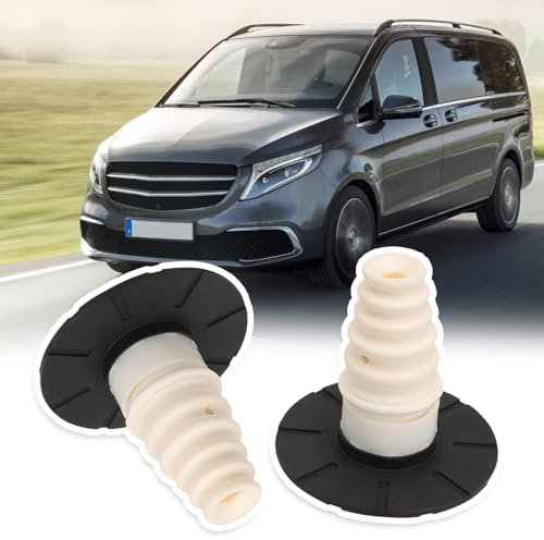 Goma De Resorte, 2 Pcs Tope Amortiguador Suspensión Hoja Goma Para Mercedes Benz W447 W448 Eje Trasero De Resorte Adicional Para Clase V Oem A4473240100 4473240100 Trasera Izquierda Y Derecha