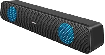 Lovskoo Wired Computer Speakers for Desktop Pc Laptop Gaming Speakers
