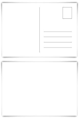 25 Blanko Postkarten DIN A6 148 x 105 mm Bilderdruckpapier 300 g/qm Set Papier wählbar